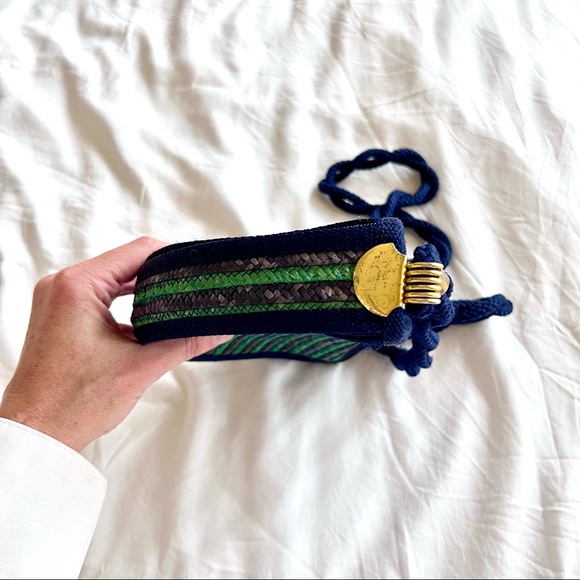 Vintage 1990s Bally Wicker Bag - Picture 6 of 17